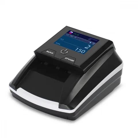 Детектор банкнот MERTECH D-20A Promatic TFT RUB Инфракрасная и Ультрафиолетовая детекция Геометрическая детекция Магнитная детекция Детекция оптической плотности Индикация: TFT Аккумулятор: Нет