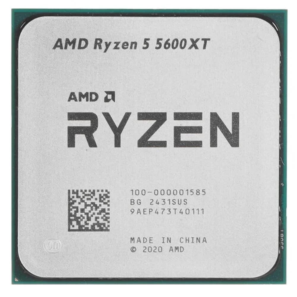 Процессор CPU AMD Ryzen 5 5600XT, 3.7(up to 4.7)GHz, 6C/12T, 3+32Mb, TDP65W, Socket AM4, oem