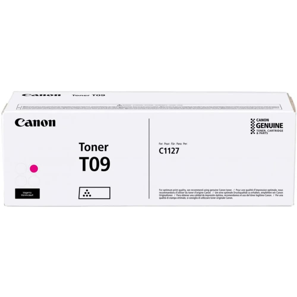 Тонер-картридж Canon T09 M пурпурный для i-SENSYS X C1127iF/C1127i/C1127P (5 900 стр.)