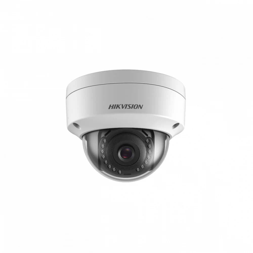 IP видеокамера, Hikvision, DS-2CD3121G0-I, Купольная, CMOS- матрица 1/2.7" progressive, ИК до 40м, 2 mp, 0.005 Lux F1.6, Фиксированный f2.8мм, Аудио 1Микрофон, 1MicroSD до 256Gb, WDR, PoE, 12VDC