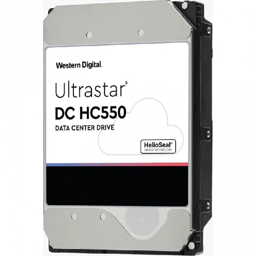 Жесткий диск WD SAS 3.0 18TB 0F38362 WUH721818AL5204 Server Ultrastar DC HC550 512E (7200rpm) 512Mb 3.5"