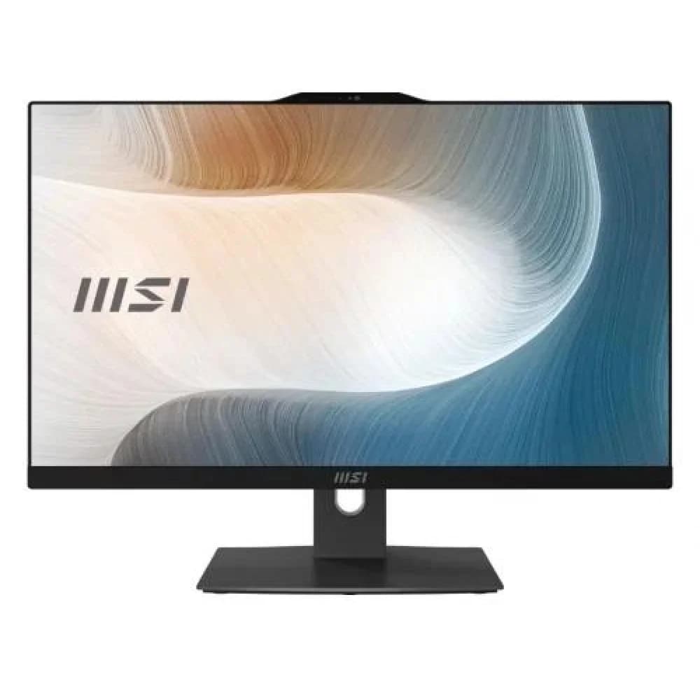 Моноблок MSI Modern AM242P 1M-1663XRU 23.8"(1920x1080 (матовый) IPS)/Intel Core 5 120U(1.4Ghz)/16384Mb/2000+256PCISSDGb/noDVD/Int:Intel® Graphics/Cam/BT/WiFi/war 1y/4.65kg/Black/noOS + Wireless KB+M