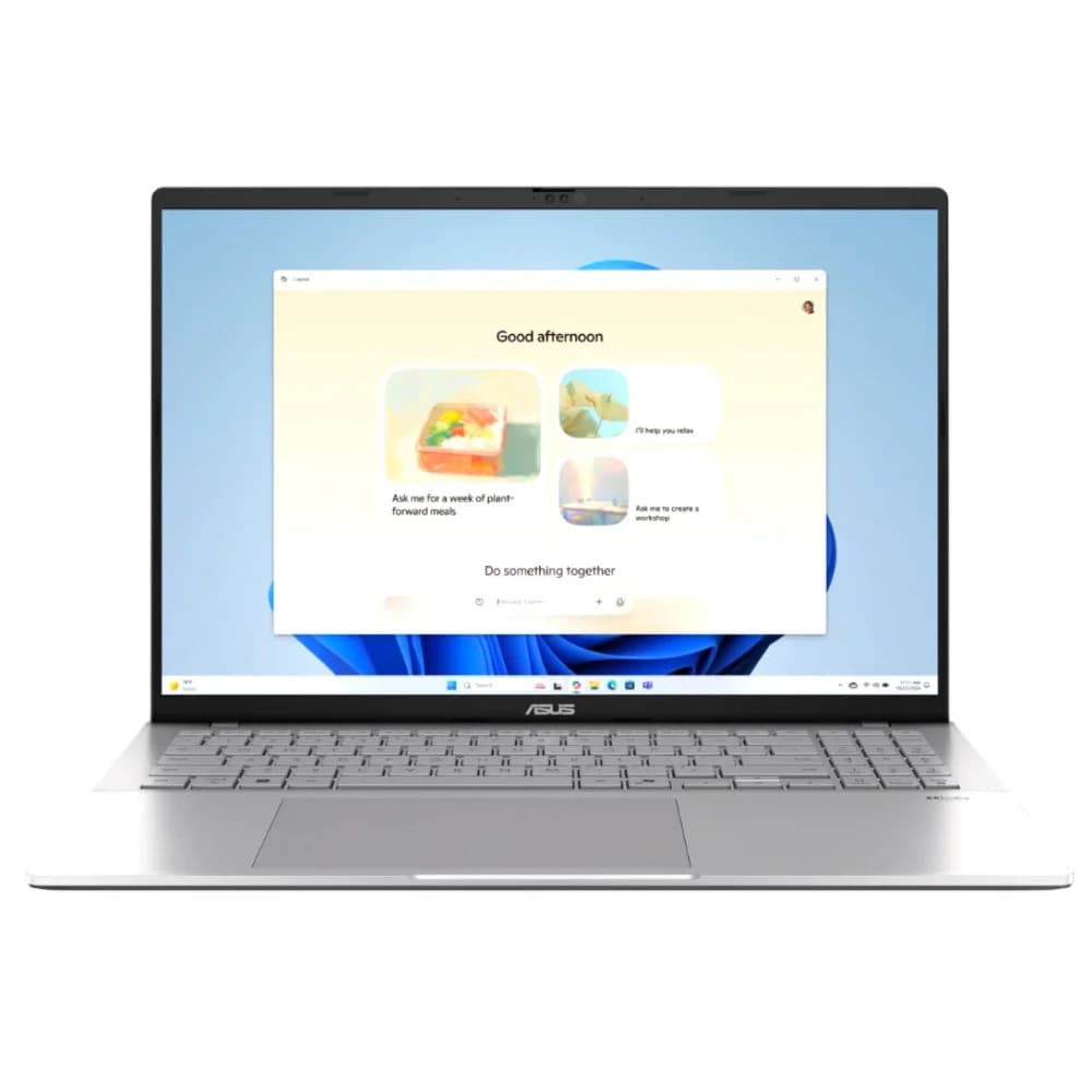 Ноутбук, ASUS Vivobook S16 S3607CA-SH173W, 90NB16I1-M00E60, 16", OLED FHD+ 1920x1200, 60Hz, Core Ultra 5 225H, 16GB DDR5, 512GB SSD Gen4, Intel Arc Graphics, Windows 11 Home, Серебристый
