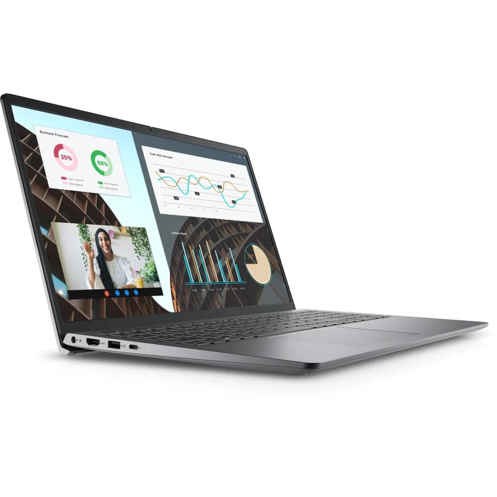 Ноутбук Dell Vostro 3530, Core i5-1334U/15.6"FHD/8GB/512GB/UHD Graphics/LAN/Ubuntu