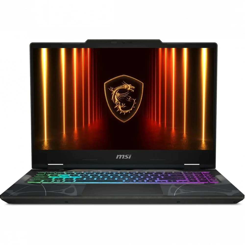 Ноутбук, MSI, Cyborg 15 C2WE-061XKZ, MS-15T1, 9S7-15T121-061, 15,6", FHD 1920x1080, IPS, 144Hz, Intel Core 5 210H, 16GB*1 DDR5, 1TB SSD Gen5, NVIDIA GeForce RTX5050, 8GB GDDR7, DOS, Черный