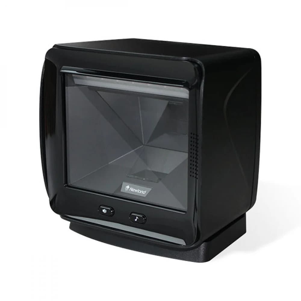 сканер штрихкода стационарный Newland NLS-FR8080-20 FR80 2D CMOS Mega Pixel Large window vertical desktop scanner with "L" mounting bracket, 3 mtr USB cable and multiplug adapter.