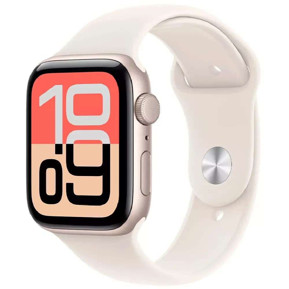 Смарт часы Apple Watch SE 3 GPS 40mm Starlight Aluminium Case with Starlight Sport Band - S/M