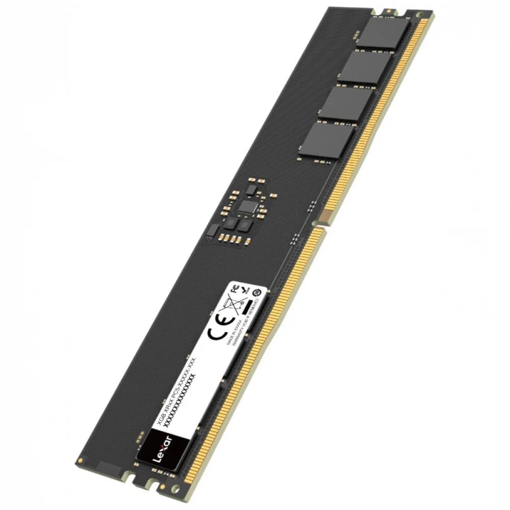 Модуль памяти, Lexar, LD5U16G56C46ST-BGS, DDR5, 16GB, CL46, 1.35V, DIMM <PC5-44800/5600MHz>