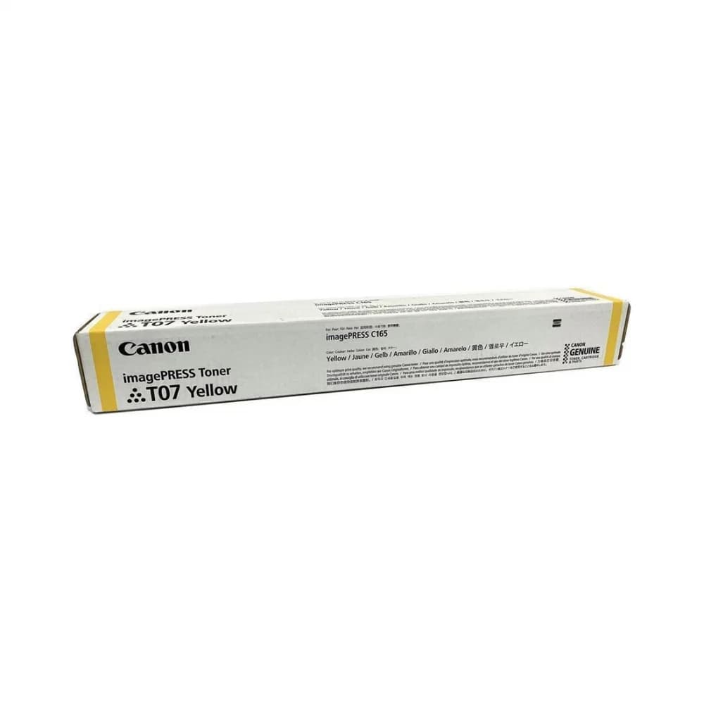 Тонер-картридж, Canon, TONER T07 Yellow, 3644C001AA, для imagePRESS C165/C170/C265/C270, 37 500 стр. (А4)