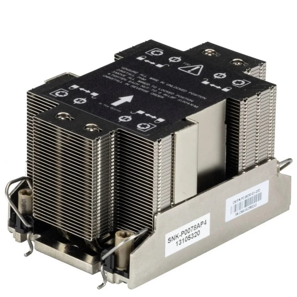 Вентилятор SuperMicro SNK-P0078AP4 2U Active CPU Heat Sink, For 3rd Generation Intel® Xeon® Scalable Processors, Socket LGA4189 (439577)
