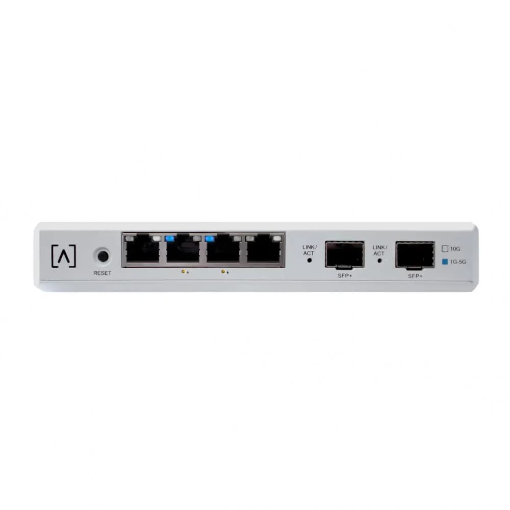 Маршрутизатор Alta Labs, ROUTE 10, Qualcomm, 4x2.5Gb LAN, 2xPoE+, 2xSFP+, BT, Mobile App