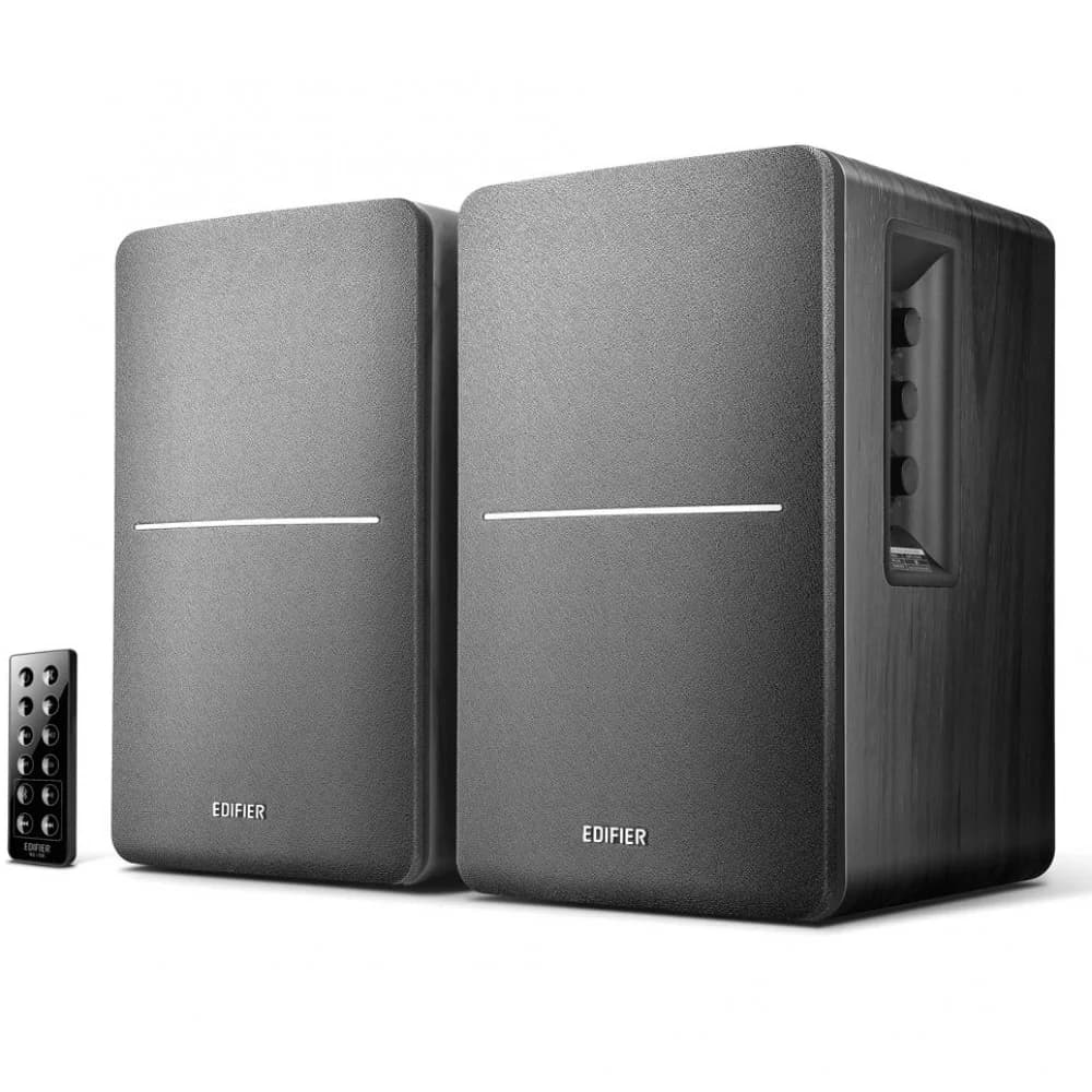 Акустическая система Bluetooth Edifier R1280DB Black < 2.0, RMS 42Вт, 55Гц-20кГц, BT, Line in, Пульт>