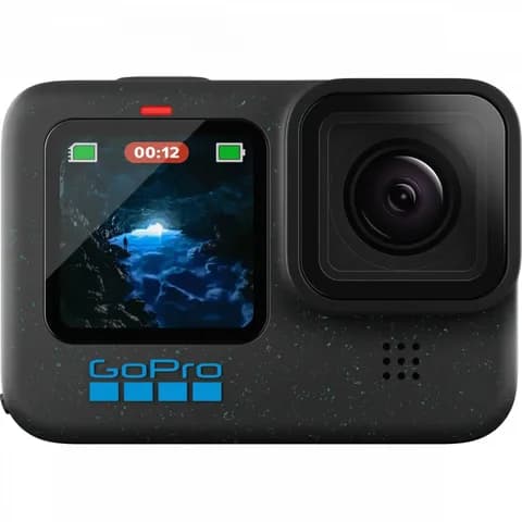 Экшн-камера GoPro Hero 12 Black, 27Mpx, JPEG, MP4, 5.3К, Li-Ion, Wi-Fi, BT, Black