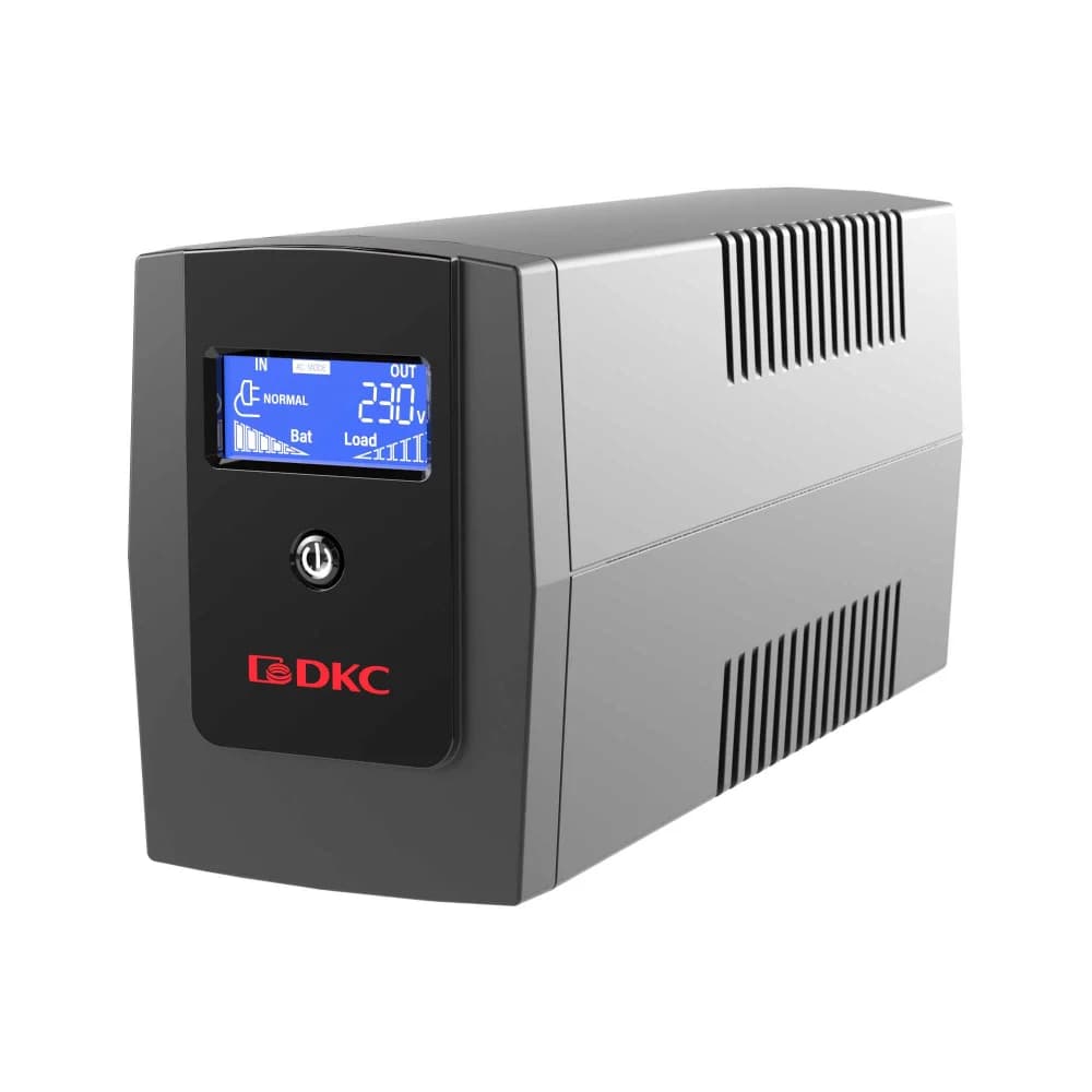 Источник бесперебойного питания/ Источник бесперебойного питания line-interactive, Info LCD 800 ВА/480 Вт, 1/1, 3xIEC C13, USB + RJ45, LCD, 1x8Aч