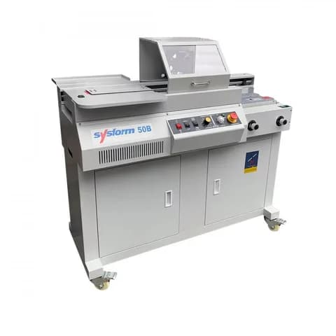 Термоклеевая переплётная машина, Sysform, Perfect Binder 50A, макс.толщена переплета (корешка) 320мм (А4), до 480 книг в час