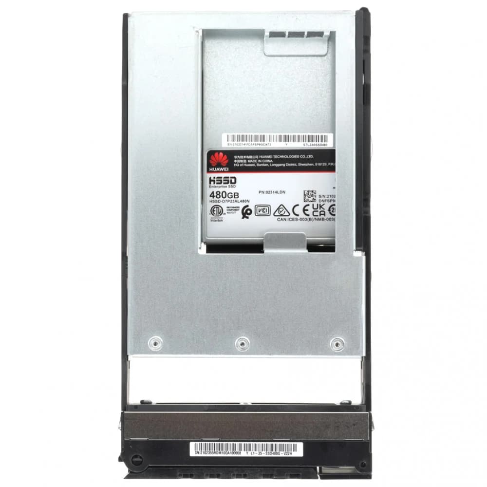Твердотельный накопитель SSD, Huawei, L1-35-SSD480G, 480GB, SAS, 3.5", для СХД OceanStor 5220