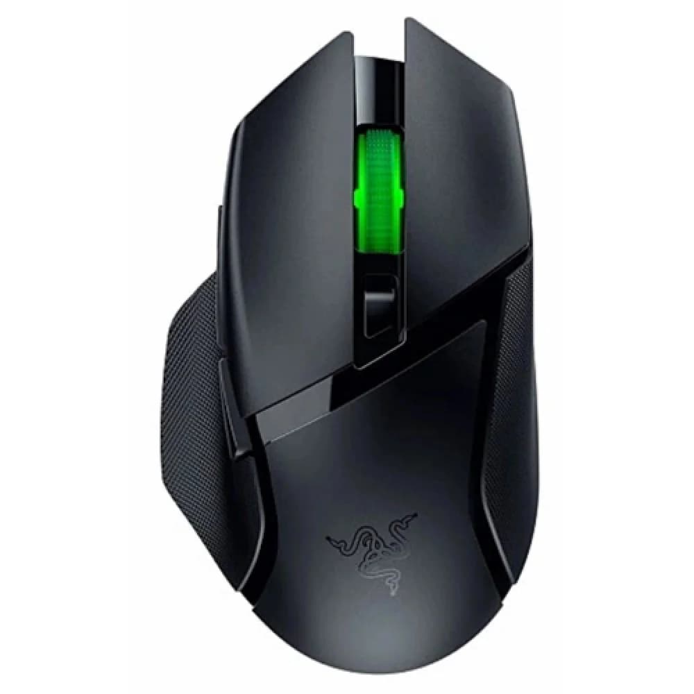Компьютерная мышь, Razer, Basilisk V3 X HyperSpeed, RZ01-04870100-R3G1, Игровая, Оптическая, 18000 DPI, 450 IPS, 7 Кнопок, Беспроводная, 2.4 ГГц / Bluetooth, 110 г, Чёрный