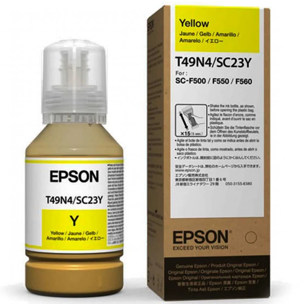 Картридж Epson C13T49H400 Контейнер с желтыми чернилами для SC-T3100x C13T49H400