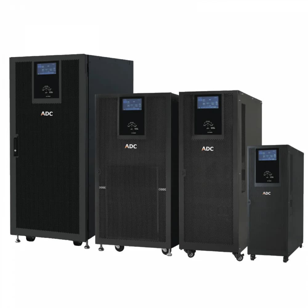 ИБП ADC ZEN 100K 100kW, Номинальная мощность: 100 кВА: 220/380 В переменного тока, 230/400 В переменного тока, 240/415 В, 50/60 Гц, 188 А Макс. на фазу, 3 Ø 4 Вт+PEO/P: 220/380 В переменного тока, 2
