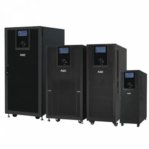 ИБП ADC ZEN 180K 180kW, Номинальная мощность: 180 кВА: 220/380 В переменного тока, 230/400 В переменного тока, 240/415 В, 50/60 Гц, 330 А Макс. на фазу, 3 Ø 4 Вт+PEO/P: 220/380 В переменного тока, 2
