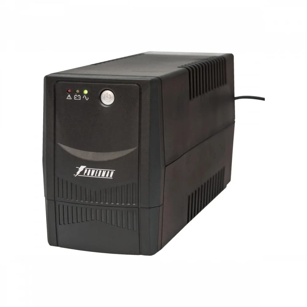 ИБП POWERMAN Back Pro 850I PLUS, линейно-интерактивный, 850ВА, 480Вт, 4 IEC320 С13 с резервным питанием, USB, батарея 12В 9Ач 1 шт., 298мм х 101мм х 142мм, 5.47 кг./ UPS POWERMAN Back Pro 850I PLUS,