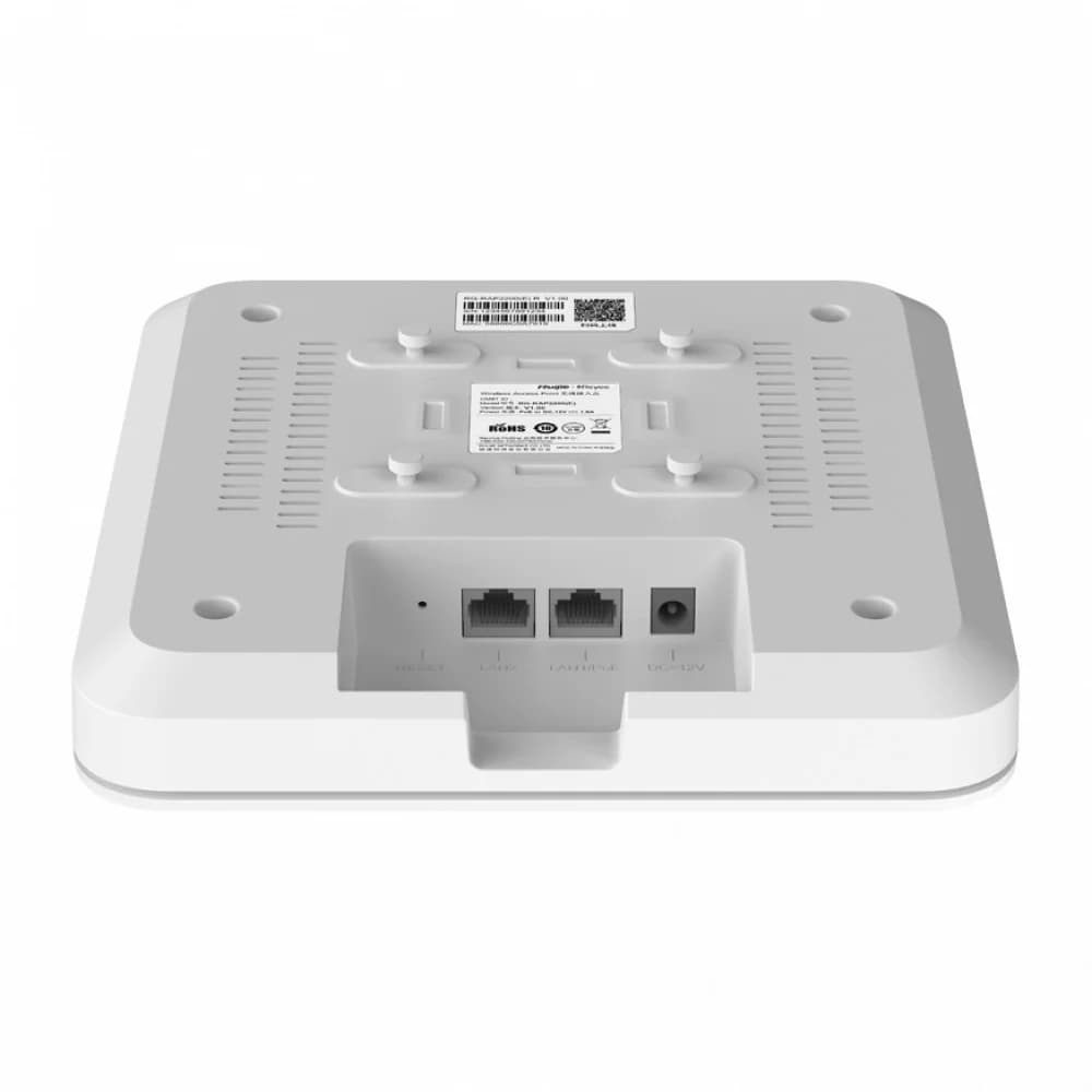 !!! ОПИСАНИЕ НЕПОЛНОЕ - Точка доступа Reyee RG-RAP2200(E) (RG-RAP2200(E)) WiFi Точка доступа | Интерфейс: LAN 2×RJ45 10M/100/1000Mbps (LAN1 поддерживает PoE) / Wi-Fi 2.4GHz IEEE802.11 b/g/n 400Mbps