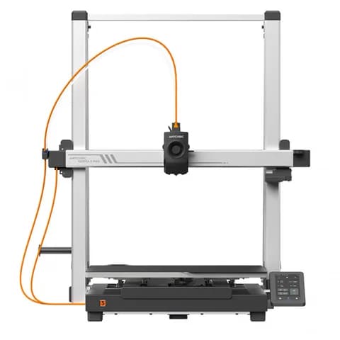 Филаментный 3D принтер, Anycubic, Kobra 3 Max KB3MBK0A-O, 420x420x500 мм, до 600 мм/с, FDM, 4-цветная печать расширяемая до 8 цветов, Температура сопла до 300°C, Сенсорный дисплей 4.3", USB, LAN, Wi