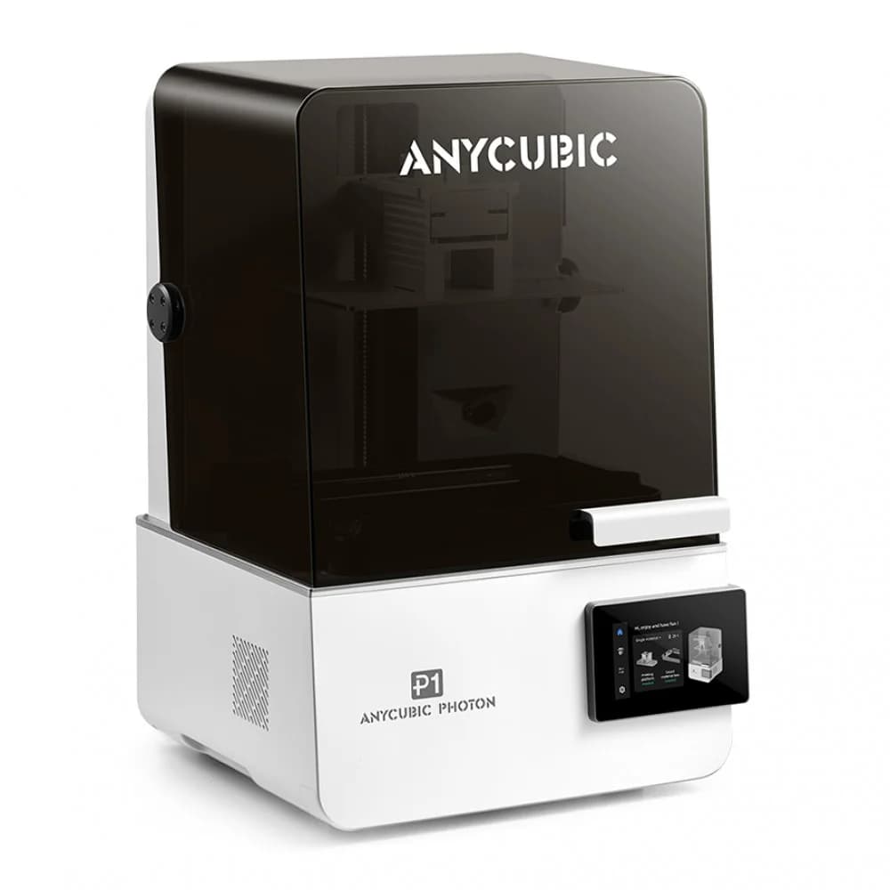Фотополимерный 3D принтер, Anycubic, Photon P1 PP10BK0A-O, 6.5 литра, 223х126х230 мм, 35 мм/ч, Экран 10.1" 14K (COB+Fresnel+Mask), Подогрев ванны, Сенсорный дисплей 4.5", USB, LAN, Wi-Fi
