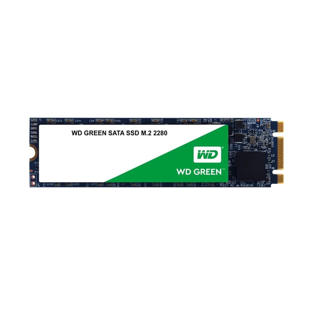 Твердотельный накопитель SSD WD Green M.2 2280 WDS480G2G0B 480GB Client SATA 6Gb/s, 545/545, MTBF 1M, 3D TLC, 40TBW, Retail (858838)