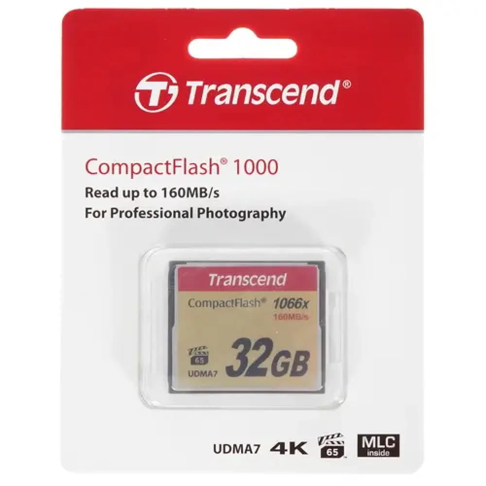 Название продукта: Карта памяти CompactFlash 1000 Производитель: Transcend Модель: 1000 Цвета, использованные в оформлении: Желтый Корпус: Пластик Интерфейс: CompactFlash Тип Flash памяти: Память ти