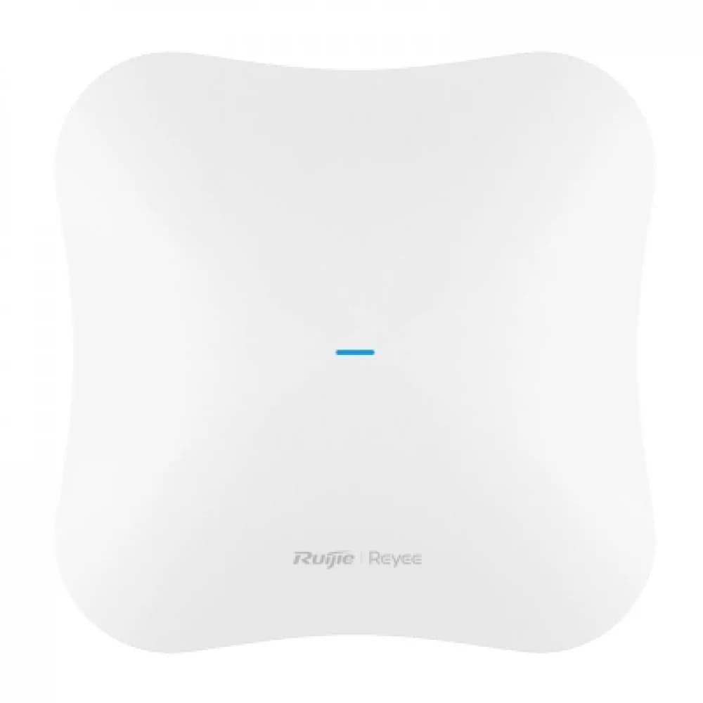WiFi Точка доступа | Скорость: 18658Mbps | STA Подключения: до 1500 устройств | WiFi Радиус покрытия: до 100 метров | Интерфейс: LAN 1×RJ45 10Gbps / LAN 1×RJ45 1Гбит/с / Uplink 1×SFP+ 10Gbps / Wi-Fi
