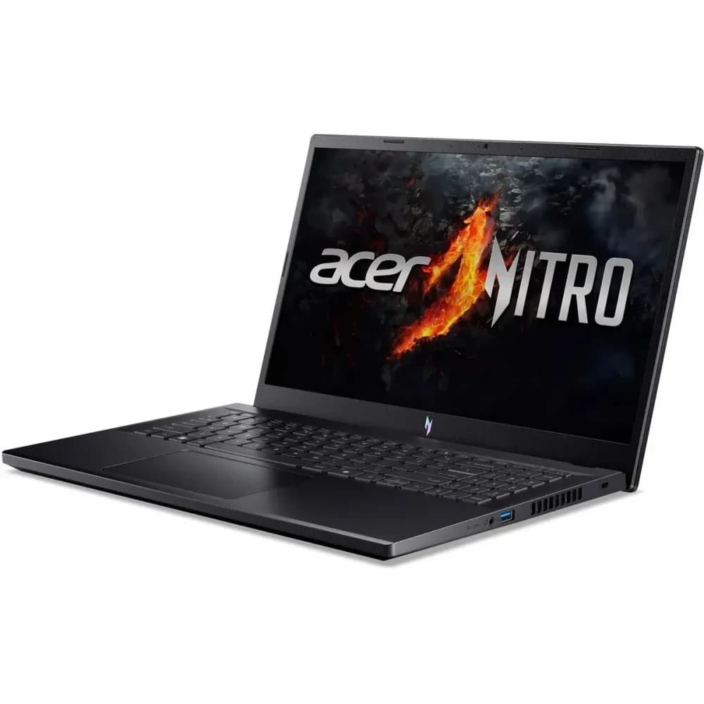 Ноутбук 15.6" IPS FHD ACER Nitro V 15 ANV15-41-R3LC черный (Ryzen 5 6600H/16Gb/512Gb SSD/3050 6Gb/noOS/RJ45) (NH.QSHER.004)