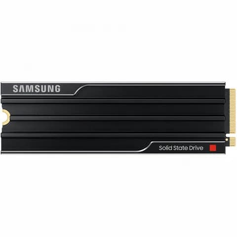 Твердотельный накопитель/ Samsung SSD 9100 PRO, 8000GB, M.2(22x80mm), NVMe 2.0, PCIe 5.0 x4, V-NAND TLC, R/W 14800/13400MB/s, IOPs 2 200 000/2 600 000, TBW 4800, DWPD 0.3, with Heatsink (12 мес.)