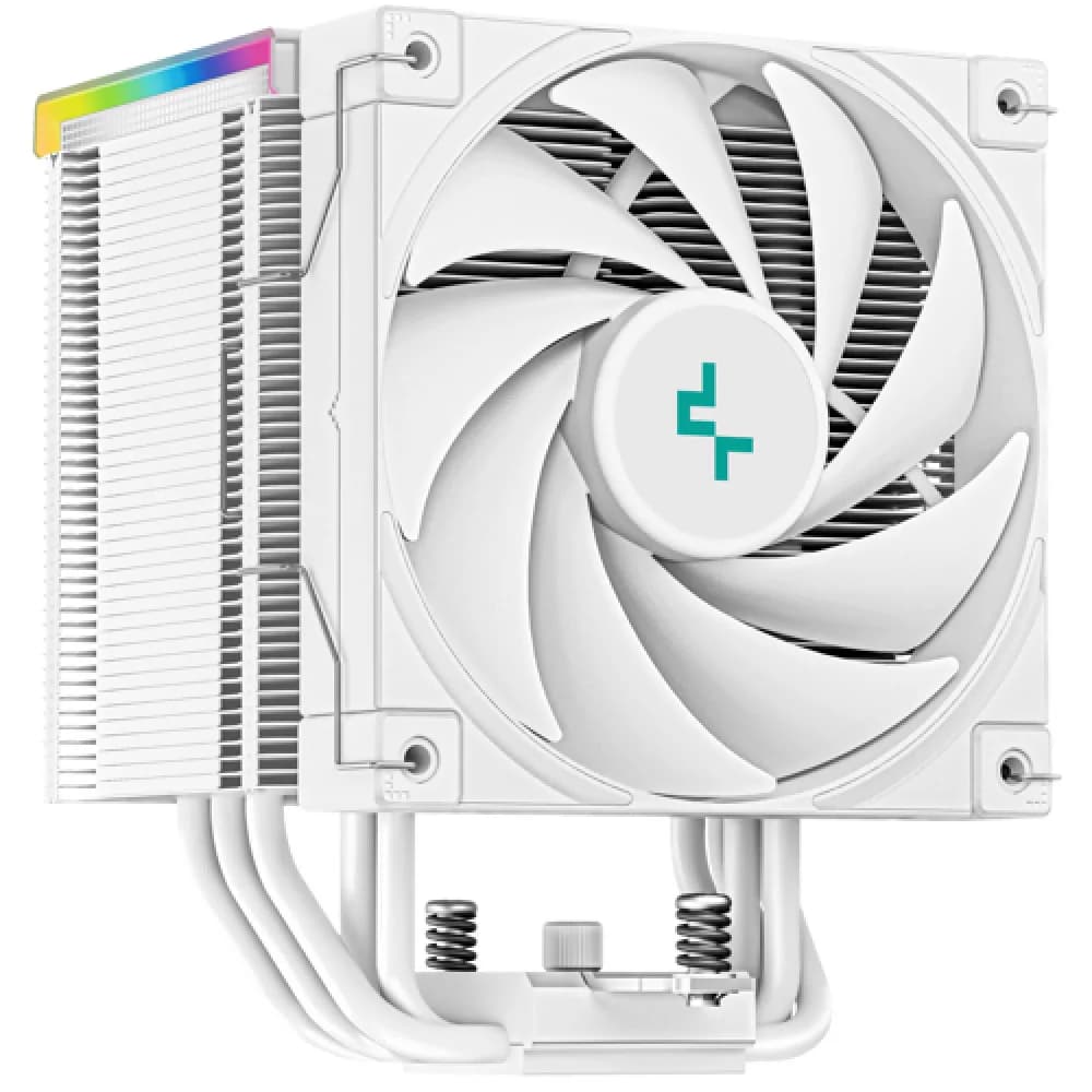 Кулер для процессора, Deepcool, AK500 DIGITAL WH R-AK500-WHADMN-G, Intel 20хх/1700/1200/115х и AMD AM5/AM4, 240W, 120мм, 500-1550±10%/об/м, 52,24 CFM, 28 dB(A), 4pin, 127х117х160мм, Белый