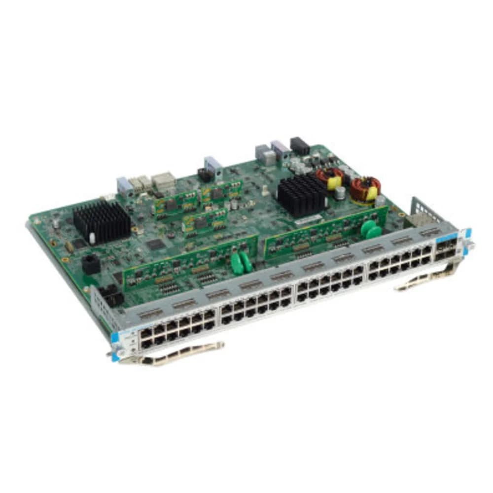Интерфейсный модуль EA cards series, 48 10/100/1000 Base-T ports(RJ45) with PoE/PoE+ function, 4 10GE SFP+(LC) ports Назначение Модуль расширения Порты 48 x GE RJ-45 Порты 4 x SFP+