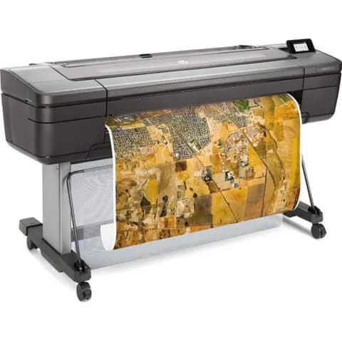 HP DesignJet Z6dr PS V-Trimmer Printer (44",6 colors, pigment ink, 2400x1200dpi,128 Gb(virtual),500Gb HDD, GigEth/host USB type-A,stand,singlesheet & 2-roll feed,autocutter, Vertical Trimmer, 1y war