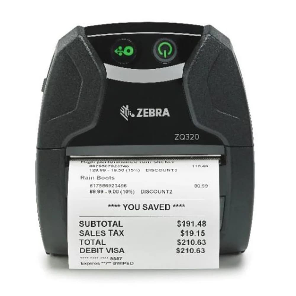 Мобильный принтер DT Printer ZQ320 Bluetooth, No Label Sensor, Outdoor Use, English, Group E