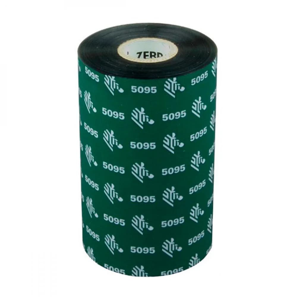 Taśma termotr. 83mm/300mb żywiczna, kolor czarny, nawój zewnętrzny, tuleja 1''