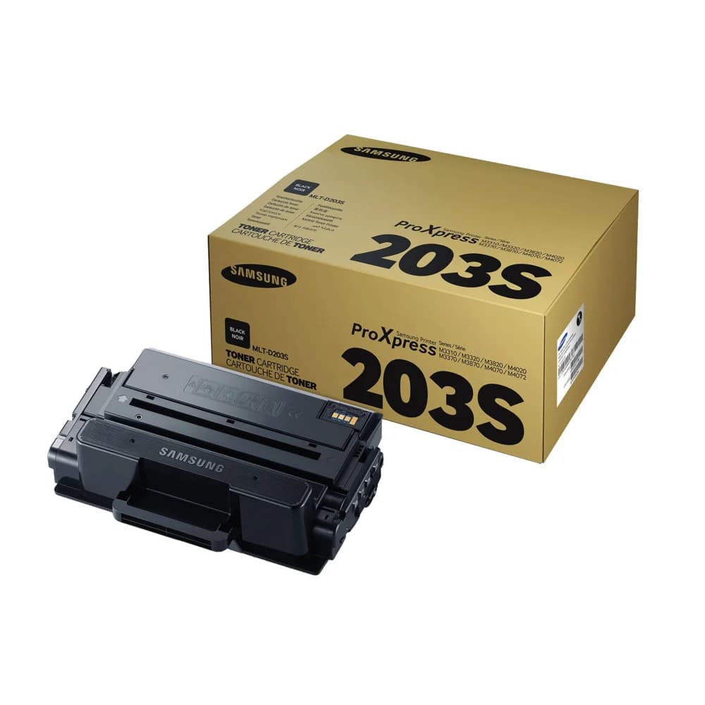 Картридж Samsung (HP) MLT-D203S для ProXpress SL-M3320/3820/4020, M3370/3870/4070. Чёрный. 3000 страниц.