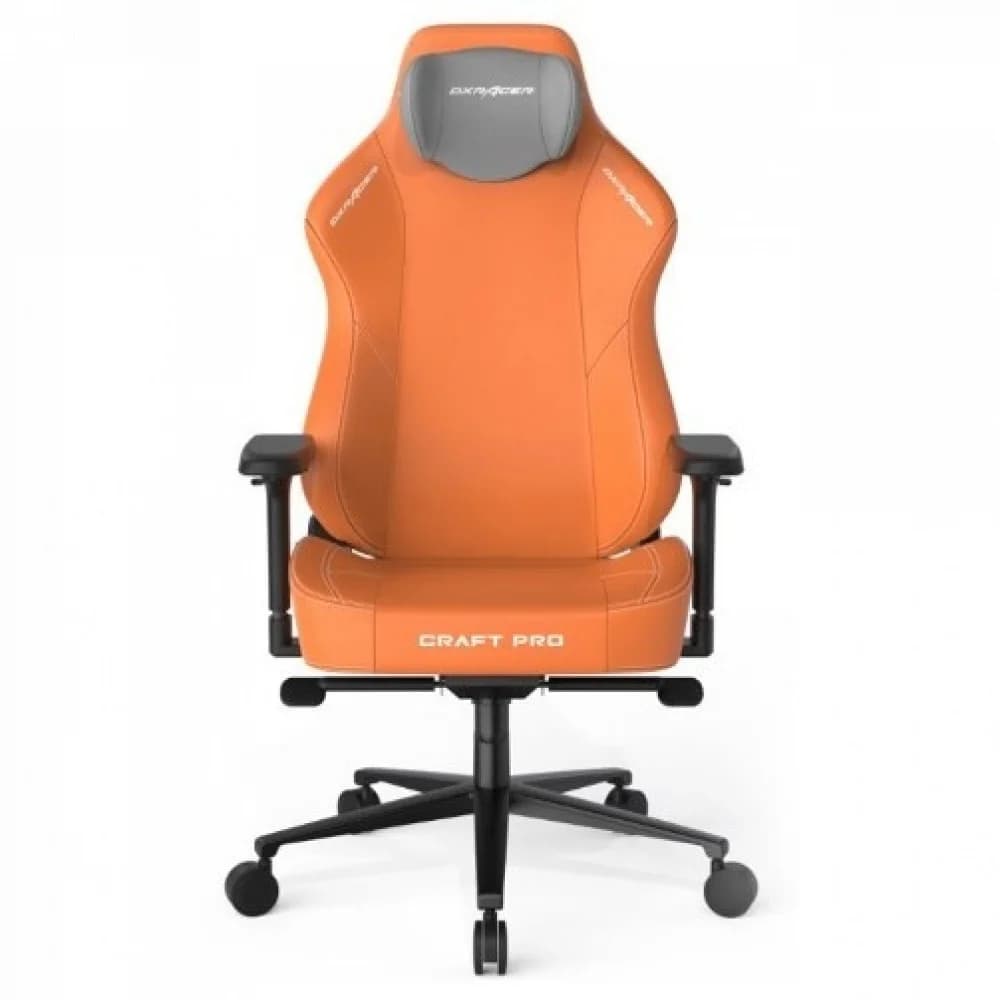 Кресло геймерское DXRacer CRAFT PRO CRA/PRH001/O, 100кг, регулировка высоты, Orange