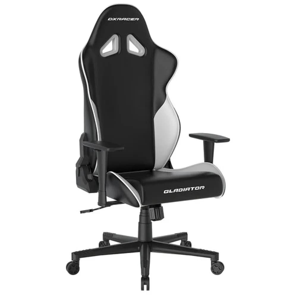 Кресло геймерское DXRacer Gladiator GC/LGN23LTC/NW, рег. высоты, подлокотник, 115 кг, Black-White