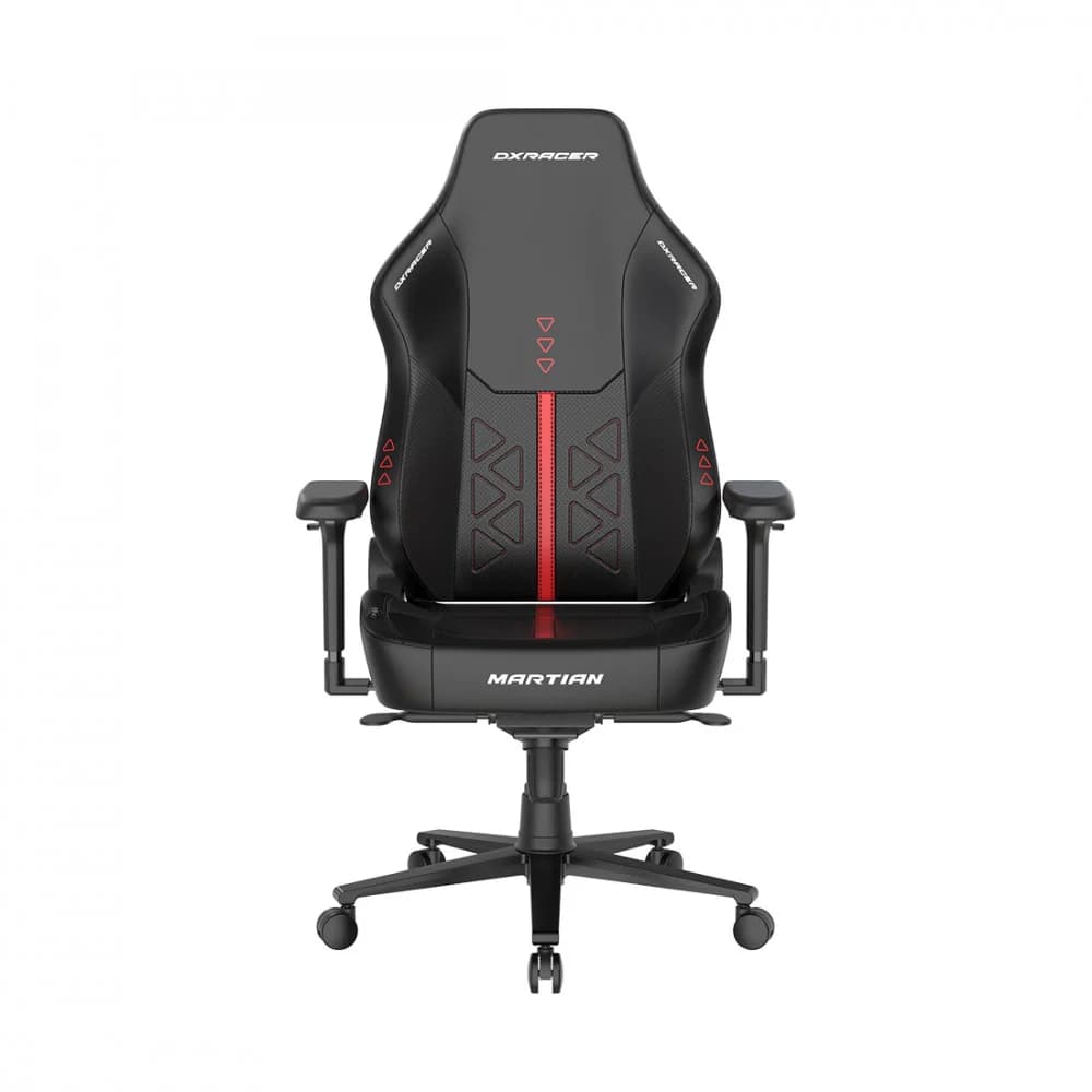 Игровое компьютерное кресло, DX Racer, GC/XLMP25LTA/TRIANGLE.NR, Martian PRO, Рекомендуемый рост: до 190 см, Рекомендуемый вес: до 125 кг, Эко-кожа, Металлическая основа кресла, Угол наклона 135°, М