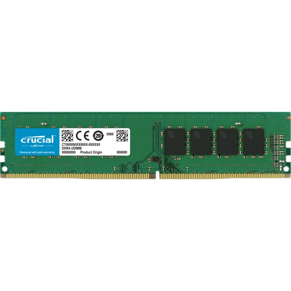 Оперативная память Crucial by Micron DDR4 32GB 3200MHz UDIMM (PC4-25600) CL22 1.2V, 1 Year Warrаnty OEM
