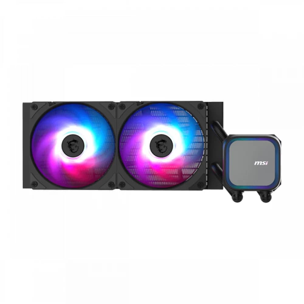 Жидкостная система охлаждения MSI MAG CORELIQUID A13 240 2x ARGB Fan, ARGB Block,
