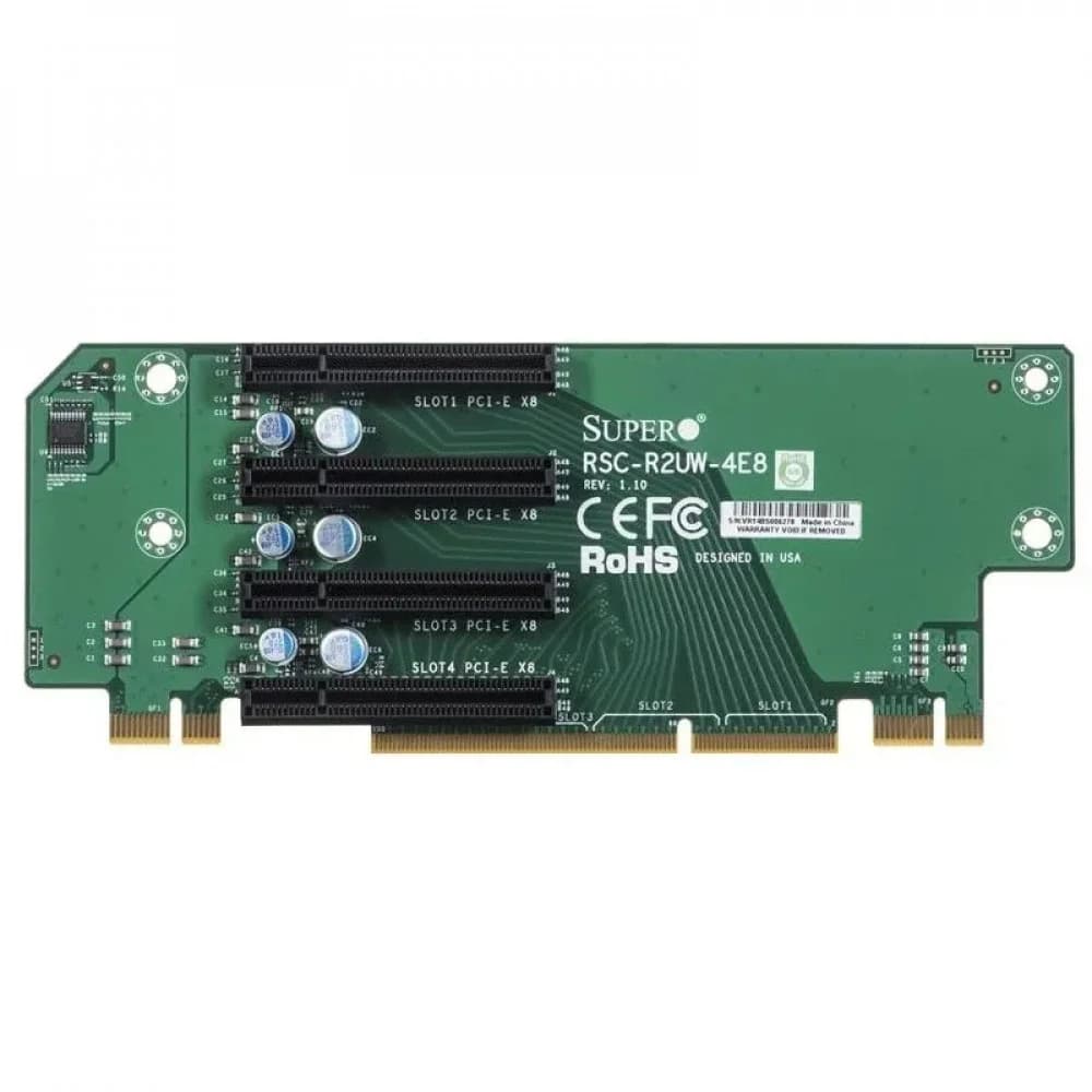 Райзер/ 2U LHS WIO Riser card with four PCI-E x8 slots