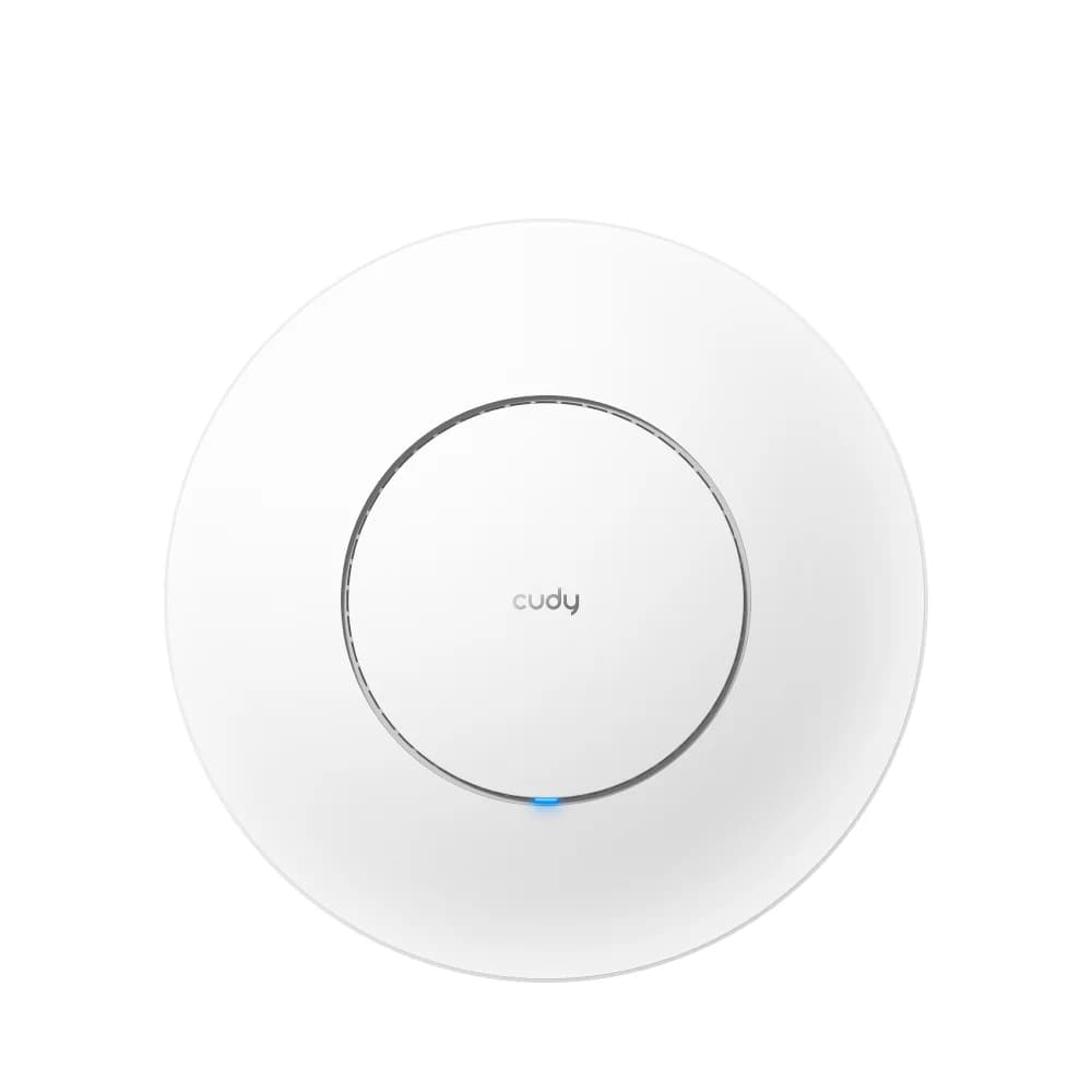 Точка доступа Wi-Fi CUDY AC1200 Wi-Fi Gigabit Access Point AC1200 Dual Band Gigabit Ceiling Mount Access Point, MT7621DAN+MT7613B+MT7603E, 867Mbps at 5GHz + 300Mbps at 2.4GHz, 1 x GbE RJ45 Port, Sup
