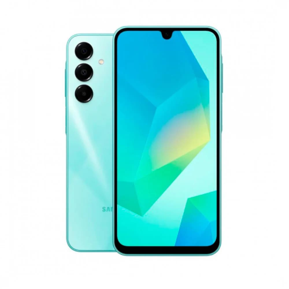 Смартфон Samsung A16, G99 6/128GB, 6.7"AMOLED, 2340x1080, BT5.3, NFC, 2xSIM/mSD, Light Green