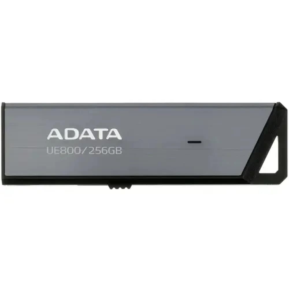 Флеш Диск A-DATA 256GB <AELI-UE800-256G-CSG> Elite UE800, USB 3.2/TypeC, Серый, металлич.1000/1000 Mb/s