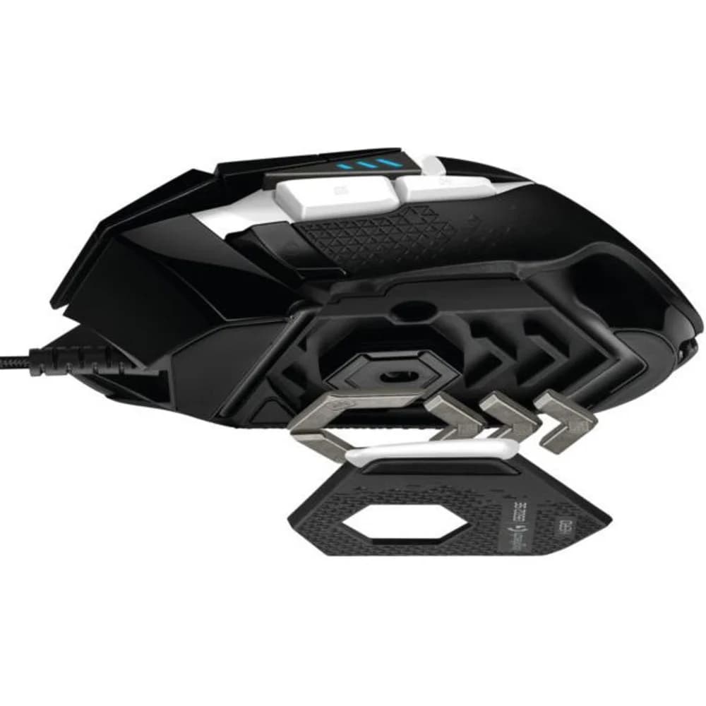 Мышь Logitech G502 SE HERO, Black-White, Wired, Gaming, Optical, 25600dpi, RGB backlight, USB