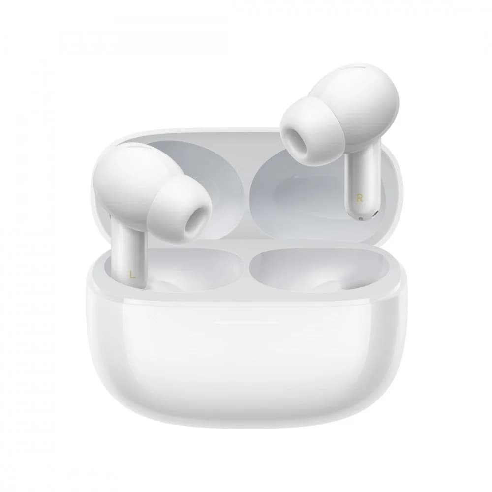 Наушники, Redmi, Buds 6 Pro Glacier White, M2430E1/BHR9310GL, Батарея 54 мАч (наушники), 480 мАч (кейс), Время работы 9 часов (наушники)/36 часов (с кейсом), Размер продукта 61,05*48,28*25,17 мм, За